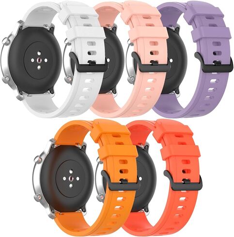 حزام لـ Amazfit GTS 4/ GTS 4 Mini/ GTS 3/ GTS 2/ GTS 2e/ GTS 2 Mini/ GTS/ GTR Mini/ GTR 42 مم/ حزام بديل من السيليكون الناعم لـ Amazfit Bip 3/ Bip 3 Pro/ Bip U Pro/ بيب إس لايت/ بيب/ بيب لايت/ بيب إس/ بيب يو in Saudi Arabia