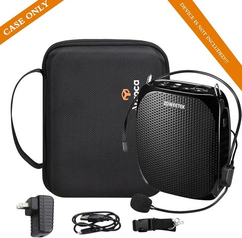 Aproca Portable Hard Storage Case, for ZOWEETEK Original Voice Amplifier Microphone Headset and Accessories in Saudi Arabia