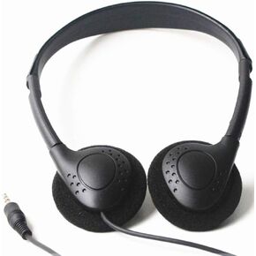 Bulk Classroom Headphones Low Cost Headsets Disposable on Ear Headphones for School Kids,Libraries,Museums,Hotels,Hospitals,Gym (25 Pack)