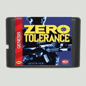 Zero Tolerance 16 Bit MD Game Card For Sega Megadrive Genesis Video Game Console Cartridge