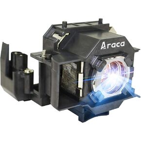 Araca ELPLP34 Projector Lamp with Housing for Epson EMP-X3 EMP-82 PowerLite 76C 82C EMP-62 EMP-62C EMP-63 EMP-76C 62C Replacement Projector Lamp