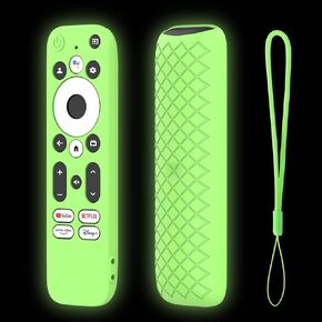 LEFXMOPHY Case for Mecool KM2 KD3 KD2 4K Google G10 Reference Android TV Box Green Protector Glow in Dark