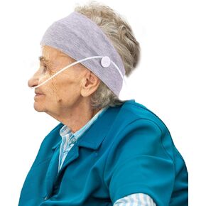 Comfortable Oxygen Nasal Cannula Ear Protector Cannula Headband Hairband for Oxygen Concentrator Accessories Oxygen Cannula Ear Protector for Oxygen Users to Prevent Ear Soreness