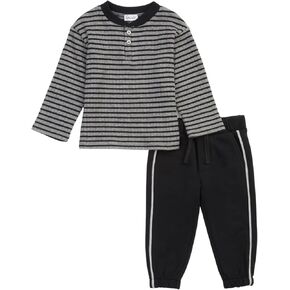 Splendid baby-boys Afternoon Stripe Long Sleeve Set