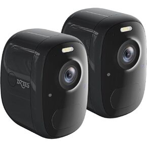 Dzees 4MP Outdoor Camera Wireless with Magnetic Mount Battery Powered Security Camera Outdoor for Home Security, 2.4Ghz WiFi/AI Motion Detection/2-Way Talk/4MP Color Night Vision/IP66/Cloud-2-Pack