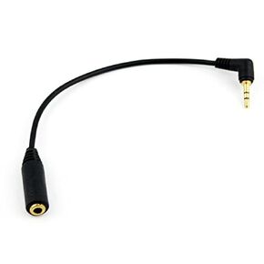 2.5 Male to 3.5 Female Audio Adapter Cable Small Male to Large Female Earphone Conversion Cable 2.5mm Male to 3.5mm Female Audio Golden Head, Audio Converter