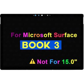 13.5" Screen Replacement for Microsoft Surface Book 3 1900 1909 IPS 3000x2000 LCD Touch Display Panel Digitizer Assembly(Not for 15.0")
