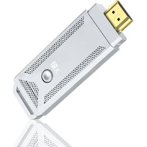Wireless HDMI Display Dongle Adapter,Plug and Play,No App, 4K decoding/1080P HD Streaming Video/Audio from Laptop, PC, Smartphone to HDTV/Projector Supports Android/iOS/Windows/MacOS/ChromeOS