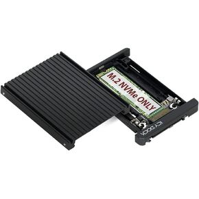 Icy Dock EZConvert MB705M2P-B - M.2 NVMe SSD to 2.5" NVMe U.2 SSD Converter/Adapter - Black