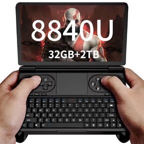 GPD Win Mini [AMD Ryzen 7 7840U] 7 Inches Mini Handheld Win 11 PC Game Console Gameplayer 1920X1080 Touchscreen Laptop Tablet PC (64GB+2TB) in Kuwait