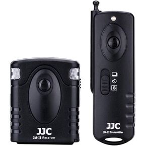 JJC Radio Wireless Remote Control Shutter Release for Panasonic S9 and G100D Cameras, Working Distance 30 Meters / 100ft