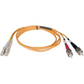 TRIPP LITE N318-50M 50M Duplex Multimode Fiber 62.5/125 164-Feet Patch Cable LC/ST