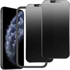 CHISHA 2 Pack Anti Blue Light Matte Glass Screen Protector for iPhone 15ProMax Tempered Glass. Easy to Install Bubble Free Smooth as Silk.