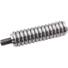 iFJF SS-3H CB Antenna Spring Mount Heavy Duty Stainless Steel Antenna Springs Replacement for Mobile/in-Vehicle CB Radio Antenna Mount up to 60" Long and 3/8", 24 Threads 305311SS