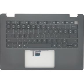 Replacement Upper Case Palmrest for Dell Latitude 3440 E3440 Series Laptop Backlit Keyboard Assembly Top Cover 0R2DCD Gray