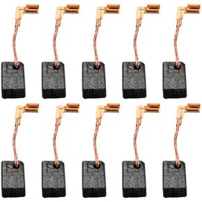 Motor Carbon Brushes, SENRISE Carbon Brush Replacement, Power Tool For Electric Angle Grinder (10Pcs - Model No.CB325)