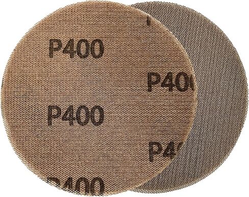 30PCS 5 Inch Mesh Sanding Discs Hook and Loop, 80 100 120 180 240 320 Assort Grit Dust Free Mesh Sanding Pads, Abrasive Net Sander Disc Anti-Blocking Mesh Sandpaper for Car, Wood Furniture Floor in Saudi Arabia