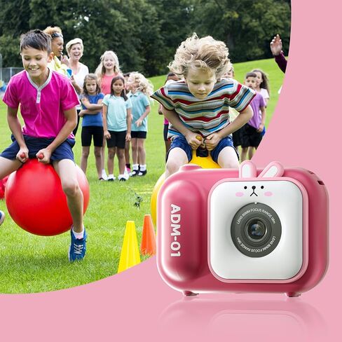 Kids Camera,Kids Camera for Girls,Kids Digital Camera Kids Video Camera for vlogging with 32GB SD Card,Toddler Toys Christmas Birthday Gifts for Girls Age 3-9 in Saudi Arabia