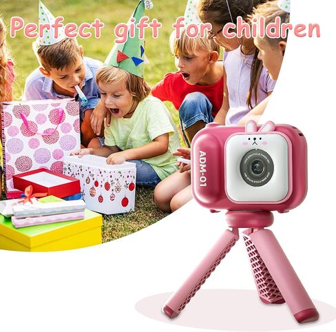 Kids Camera,Kids Camera for Girls,Kids Digital Camera Kids Video Camera for vlogging with 32GB SD Card,Toddler Toys Christmas Birthday Gifts for Girls Age 3-9 in Saudi Arabia