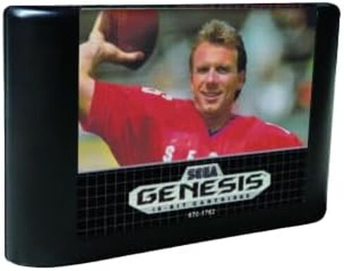 Joe Montana II Sports Talk Football - USA Label 16 Bit MD Game Card For Sega Megadrive Genesis Video Game Console Cartridge (Region-Free) in Saudi Arabia