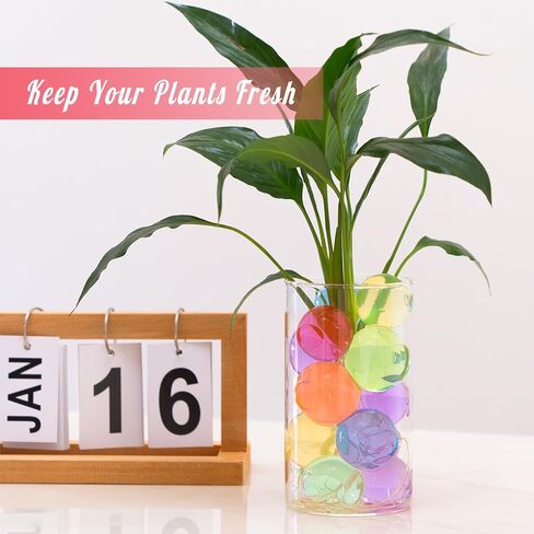 مجموعة خرزات مائية عملاقة 1500 قطعة من ORIKASO، خرز جل مائي كبير، مزيج قوس قزح من كرات الجيلي الكبيرة، حشوات مزهرية لتزيين المنزل، قطعة مركزية للزفاف، ترتيب الزهور، زينة عيد الميلاد in Kuwait