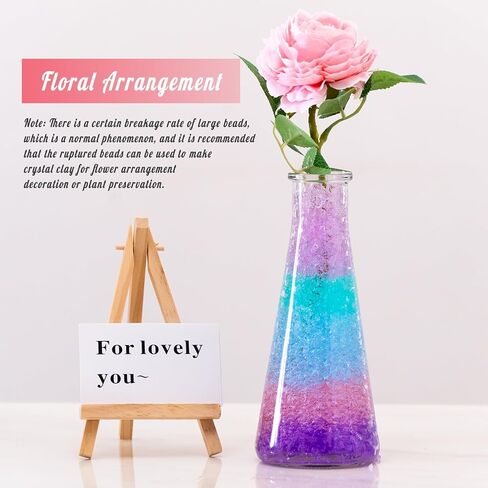 مجموعة خرزات مائية عملاقة 1500 قطعة من ORIKASO، خرز جل مائي كبير، مزيج قوس قزح من كرات الجيلي الكبيرة، حشوات مزهرية لتزيين المنزل، قطعة مركزية للزفاف، ترتيب الزهور، زينة عيد الميلاد in Kuwait