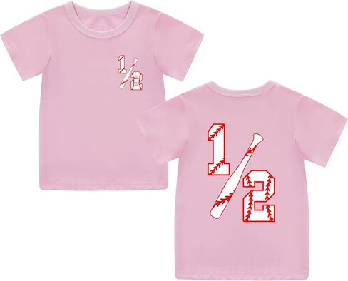 تي شيرت Mowbeat للأطفال الصغار لعيد الميلاد 1/2، قمصان بيسبول لعيد الميلاد لمدة 6 أشهر، قمصان نصف عيد ميلاد للأولاد الصغار in Kuwait