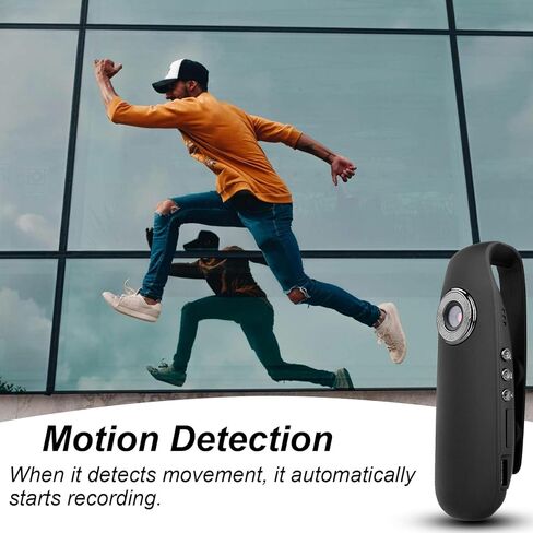 Mini Boby Camera,1080P HD Motion Detection,Portable Body Camera with Audio and Video Recording, Wearable for Daily Recording, Law Enforcement and Security Personnel, Sports Recording in Kuwait