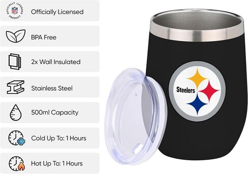 كوب صغير معزول بشعار فريق NFL للجنسين من FOCO NFL، سعة 12oz in Saudi Arabia