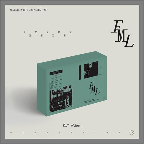 Generic SEVENTEEN FML 10th Mini Album Reissue KiT Version with Tracking SVT 17, 240701TA008 in Saudi Arabia