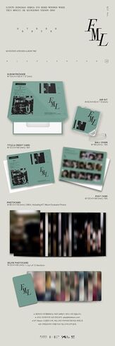 Generic SEVENTEEN FML 10th Mini Album Reissue KiT Version with Tracking SVT 17, 240701TA008 in Saudi Arabia