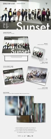 Generic SEVENTEEN Director's Cut Special Album Reissue KiT Version with Tracking SVT 17, 240701TA001 in Saudi Arabia