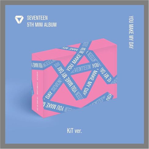 Generic SEVENTEEN You MAKE MY DAY 5th Mini Album Reissue KiT Version with Tracking SVT 17, 240701TA002 in Saudi Arabia