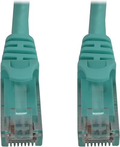 كابل إيثرنت Tripp Lite Cat6a 10G، كابل توصيل شبكة UTP مصبوب بدون مشبك (RJ45 M/M)، أسود، 100 قدم / 0.3 متر، ضمان الشركة المصنعة (N261-100-BK) in Saudi Arabia