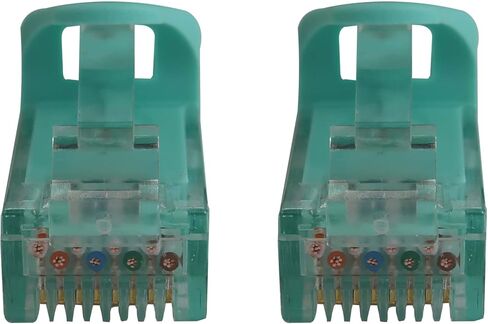 كابل إيثرنت Tripp Lite Cat6a 10G، كابل توصيل شبكة UTP مصبوب بدون مشبك (RJ45 M/M)، أسود، 100 قدم / 0.3 متر، ضمان الشركة المصنعة (N261-100-BK) in Saudi Arabia