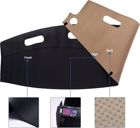 BDFHYK Dash Board Cover PU Dashboard Mat Pad Sun Protection Anti-Vertigo Mat Blanket Compatible with 2007-2011 Toyota Camry in Saudi Arabia