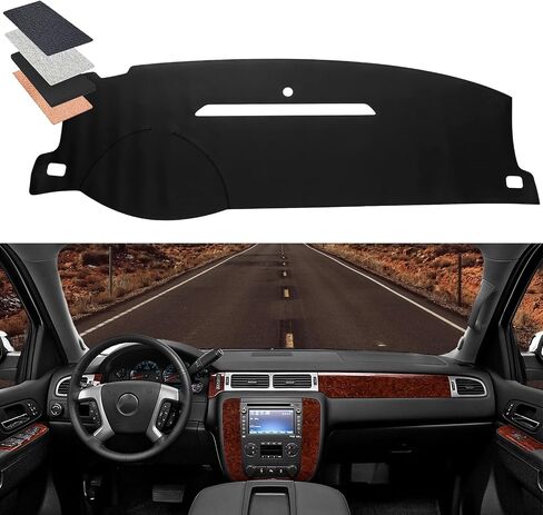 BDFHYK Dash Board Cover PU Dashboard Mat Pad Sun Protection Anti-Vertigo Mat Blanket Compatible with 2007-2011 Toyota Camry in Saudi Arabia