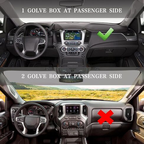 BDFHYK Dash Board Cover PU Dashboard Mat Pad Sun Protection Anti-Vertigo Mat Blanket Compatible with 2007-2011 Toyota Camry in Saudi Arabia