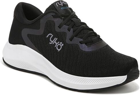 Ryka Flourish Sneaker Womens Walking 6 BM US Black in Saudi Arabia