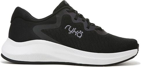 Ryka Flourish Sneaker Womens Walking 6 BM US Black in Saudi Arabia