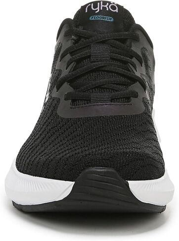 Ryka Flourish Sneaker Womens Walking 6 BM US Black in Saudi Arabia