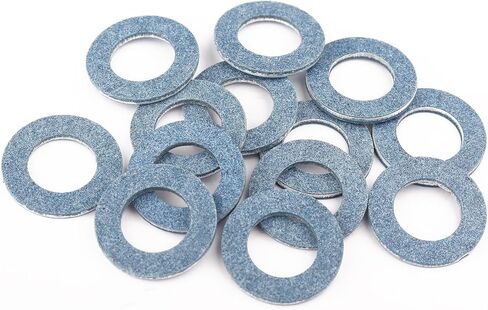 12PCS Oil Drain Plug Gasket Compatible with Toyota Lexus,Oil Pan Drain Plug Gasket Replaces OEM#9043024003 1215710010,Professional Car Accessories Crush Washer Oil Drain Plug in Saudi Arabia