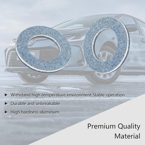 12PCS Oil Drain Plug Gasket Compatible with Toyota Lexus,Oil Pan Drain Plug Gasket Replaces OEM#9043024003 1215710010,Professional Car Accessories Crush Washer Oil Drain Plug in Saudi Arabia