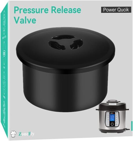 صمام تحرير الضغط الأصلي متوافق مع Power Quick 6 و10 Quart 8 في 1 بلمسة واحدة Multicooker موديل Y6D-36 وY10D-36 Power Quick Pressure Cooker in Kuwait