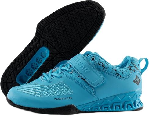 MANUEKLEAR Deadlift Shoes, Strong Anti-Slip Lifting Shoes for Men, Professional Training Weightlifting Shoes for Men and Women, Squat Shoes for Powerlifting with Rubber Non-Slip Sole in Saudi Arabia
