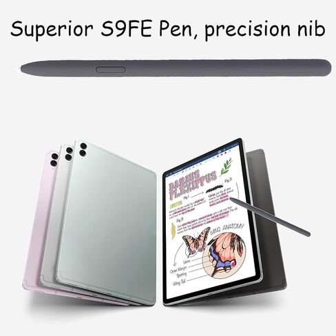 2 Pack Galaxy Tab S9 FE S Pen for Samsung Galaxy Tab S9 FE / S9 FE+ Stylus Pen,Replacement for Samsung Galaxy Tab S9 FE Pen(Grey) in Saudi Arabia