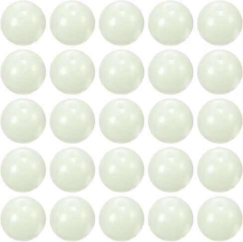 200 قطعة من خرزات الصيد المتوهجة من M METERXITY - أدوات طُعم بيض مستديرة بلاستيكية مضيئة توضع على أداة المعالجة الخارجية (4 مم، أحمر) in Kuwait