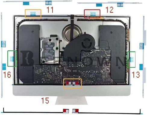 ملصقات لاصقة LCD مع أداة لجهاز iMac 27 بوصة A1419 A2115 in Kuwait
