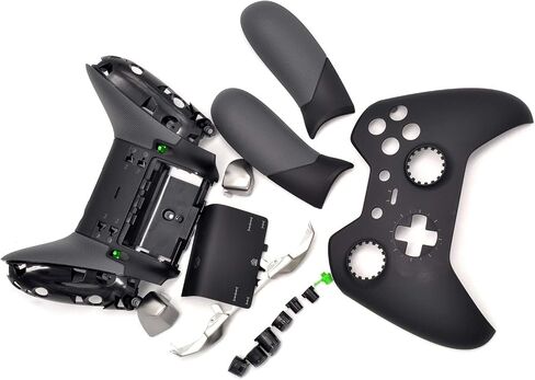 مجموعة غطاء الإسكان الكامل مع LB RB غطاء مصد الصدمات أزرار Thumbsticks استبدال لوحدة تحكم Xbox One Elite 1 GEN in Saudi Arabia
