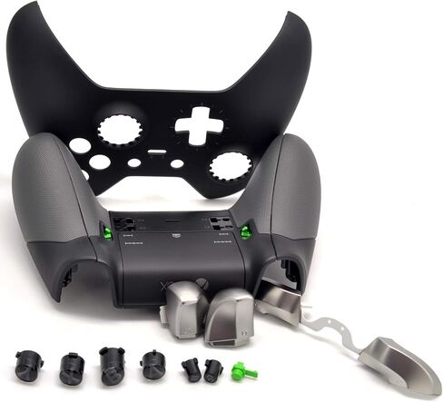 مجموعة غطاء الإسكان الكامل مع LB RB غطاء مصد الصدمات أزرار Thumbsticks استبدال لوحدة تحكم Xbox One Elite 1 GEN in Saudi Arabia